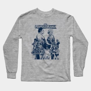 Vintage Pro Wrestlers of the 80s Long Sleeve T-Shirt